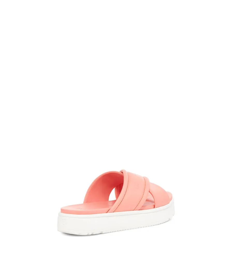 Zayne Crossband in Seashell Pink Leather by UGG